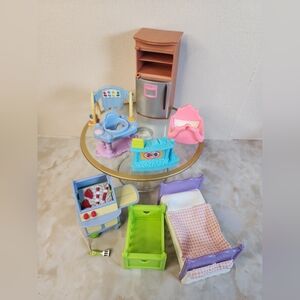 Fisher Price Loving Family Doll House Furniture And More
